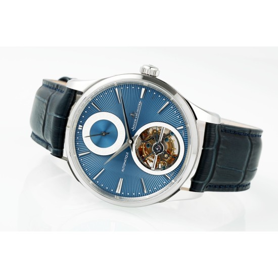 JAEGER LeCOULTRE- Master Ultra Thin Limited 40mm SS/LE Blue Dial APS Tourb