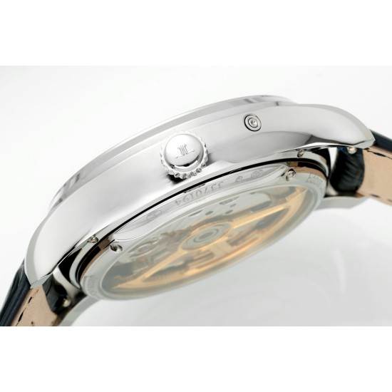 JAEGER LeCOULTRE- Master Ultra Thin Limited 40mm SS/LE Blue Dial APS Tourb