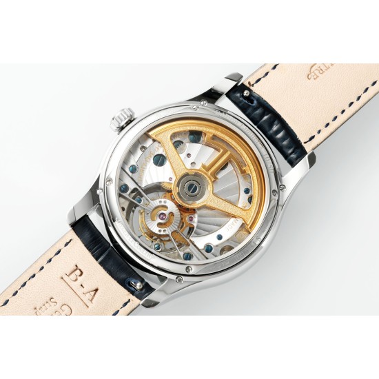 JAEGER LeCOULTRE- Master Ultra Thin Limited 40mm SS/LE Blue Dial APS Tourb