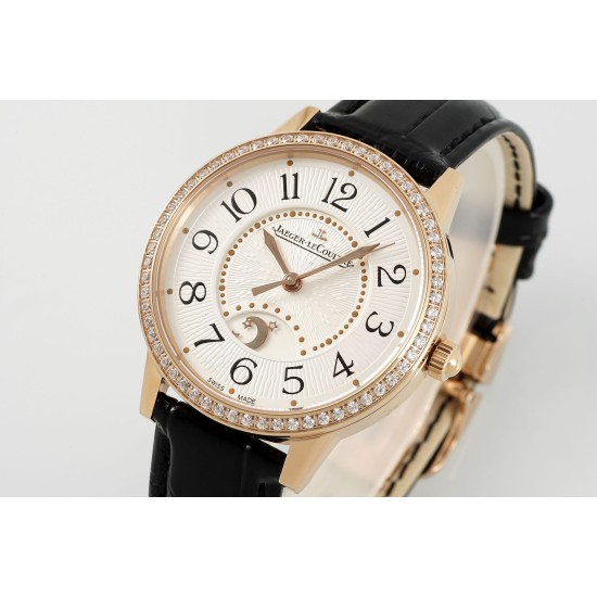 JAEGER LeCOULTRE- Rendez-Vous 34mm RG/LE White/Num APSF A898 Super Clone