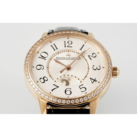 JAEGER LeCOULTRE- Rendez-Vous 34mm RG/LE White/Num APSF A898 Super Clone