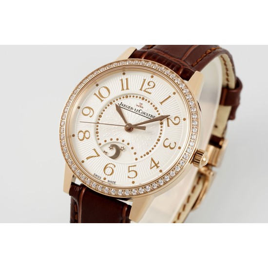 JAEGER LeCOULTRE- Rendez-Vous 34mm RG/LE Cream Dial APSF A898 Super Clone