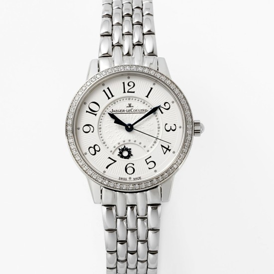 JAEGER LeCOULTRE-Rendez-Vous 34mm Dia SS/SS White Dial APSF A898 Super Clone