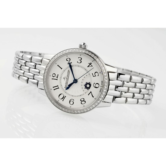 JAEGER LeCOULTRE-Rendez-Vous 34mm Dia SS/SS White Dial APSF A898 Super Clone