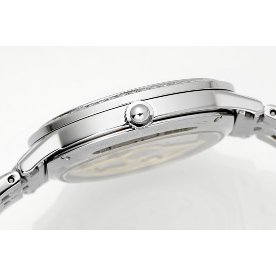 JAEGER LeCOULTRE-Rendez-Vous 34mm Dia SS/SS White Dial APSF A898 Super Clone