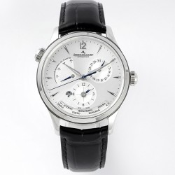 Jaeger LeCoultre-Master Geographic Q1428421 39mm SS/LE Silver Dial ZF 939A Automatic