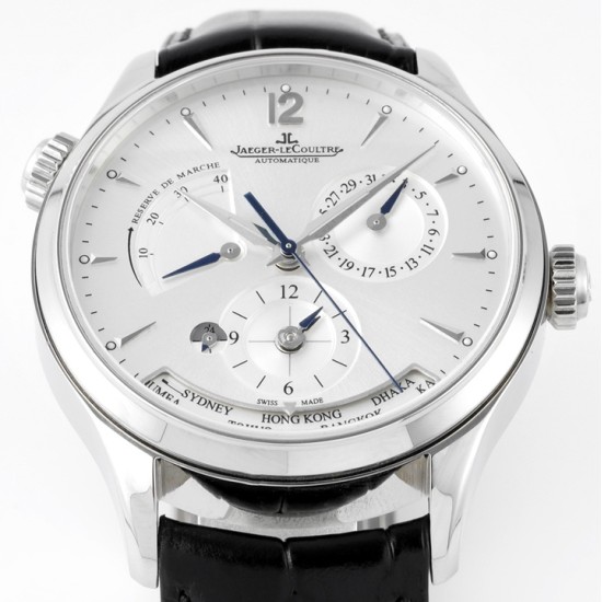 Jaeger LeCoultre-Master Geographic Q1428421 39mm SS/LE Silver Dial ZF 939A Automatic