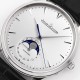 Jaeger LeCoultre-Master Ultra Thin Moonphase 39mm SS/LE White/Stk GF A925 Super Clone