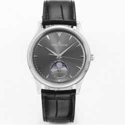 Jaeger LeCoultre-Master Ultra Thin Moonphase 39mm SS/LE Grey/Stk GF A925 Super Clone