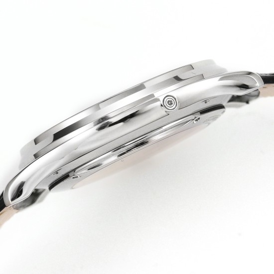 Jaeger LeCoultre-Master Ultra Thin Moonphase 39mm SS/LE Grey/Stk GF A925 Super Clone