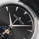 Jaeger LeCoultre-Master Ultra Thin Moonphase 39mm SS/LE Black/Stk GF A925 Super Clone