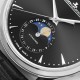 Jaeger LeCoultre-Master Ultra Thin Moonphase 39mm SS/LE Black/Stk GF A925 Super Clone