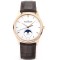 Jaeger LeCoultre-Master Ultra Thin Moonphase 39mm Rose/LE White/Stk GF A925 Super Clone