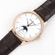 Jaeger LeCoultre-Master Ultra Thin Moonphase 39mm Rose/LE White/Stk GF A925 Super Clone