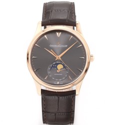 Jaeger LeCoultre-Master Ultra Thin Moonphase 39mm Rose/LE Grey/Stk GF A925 Super Clone