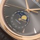 Jaeger LeCoultre-Master Ultra Thin Moonphase 39mm Rose/LE Grey/Stk GF A925 Super Clone