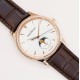 Jaeger LeCoultre-Master Ultra Thin Moonphase 39mm Dia RG/LE White/Stk GF A925 Super Clone