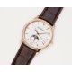 Jaeger LeCoultre-Master Ultra Thin Moonphase 39mm Dia RG/LE White/Stk GF A925 Super Clone