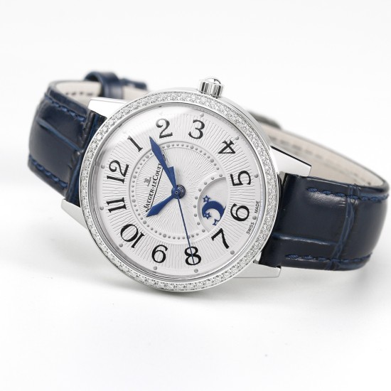 Jaeger LeCoultre-Rendez-Vous 34mm Dia SS/LE White Dial GF A898 Super Clone