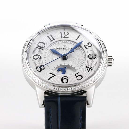 Jaeger LeCoultre-Rendez-Vous 34mm Dia SS/LE White Dial GF A898 Super Clone