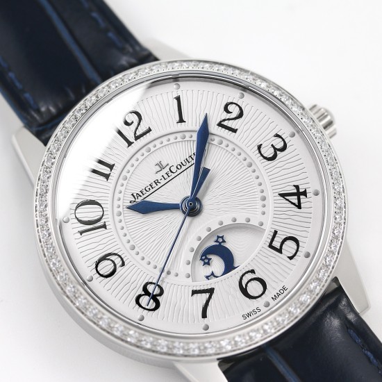 Jaeger LeCoultre-Rendez-Vous 34mm Dia SS/LE White Dial GF A898 Super Clone