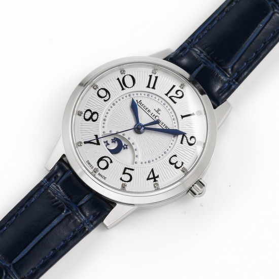 Jaeger LeCoultre-Rendez-Vous 34mm SS/LE White Dial GF A898 Super Clone