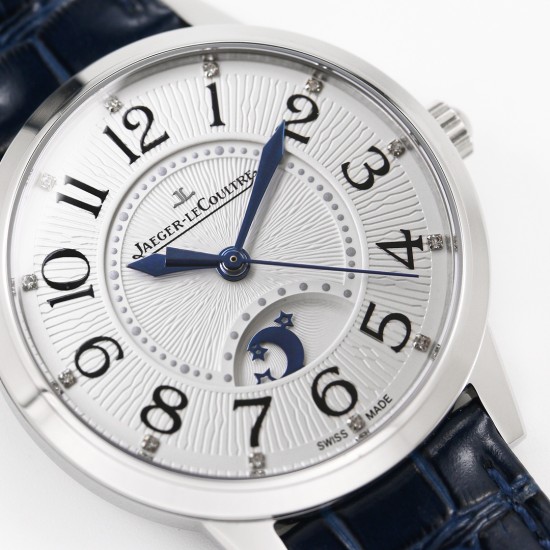 Jaeger LeCoultre-Rendez-Vous 34mm SS/LE White Dial GF A898 Super Clone
