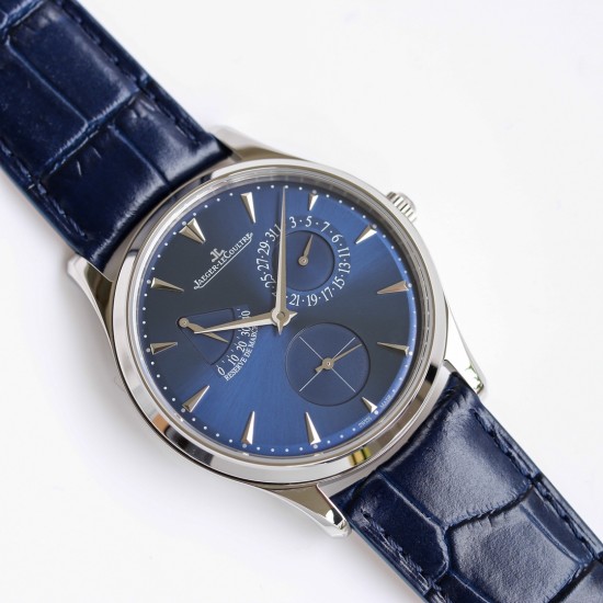 Jaeger LeCoultre - JL Reserve De Marche PR 39mm SS/LE Q1368420 Blue Dial Stks GF A938