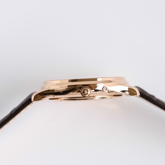 Jaeger LeCoultre - JL Reserve De Marche PR 39mm RG/LE Q1368420 White Stks GF A938