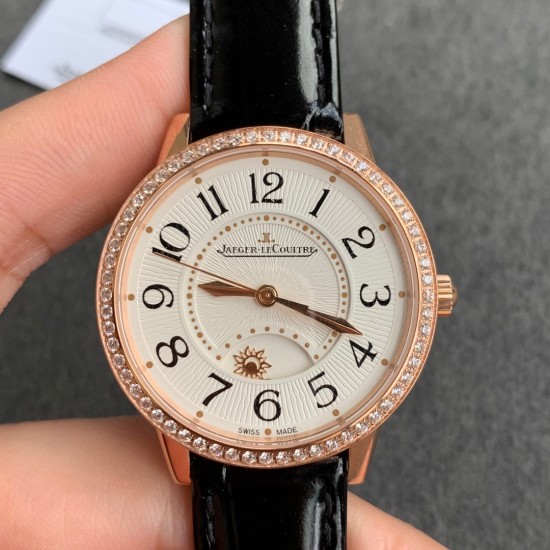 JAEGER LeCOULTRE- Rendez-Vous 34mm RG/LE White Dial ZF A898 Super Clone