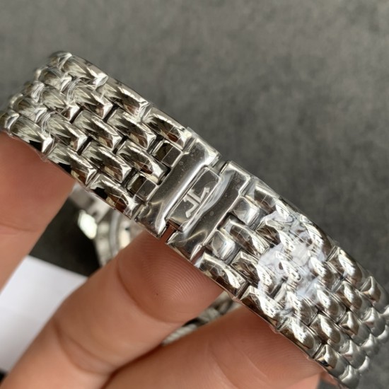 Jaeger LeCoultre - Master Ultra Thin Moonphase 34mm Diam SS/SS White ZF MY9015