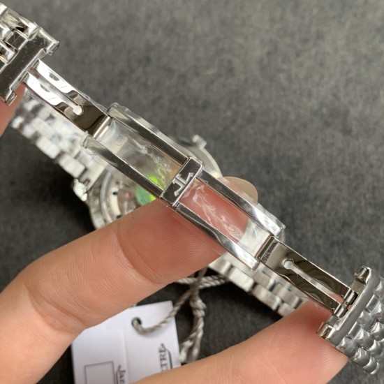 Jaeger LeCoultre - Master Ultra Thin Moonphase 34mm Diam SS/SS White ZF MY9015