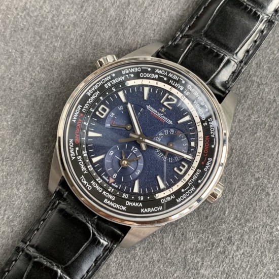 Jaeger LeCoultre - Polaris Geographic 42mm SS/LE Blue ZF MY9110