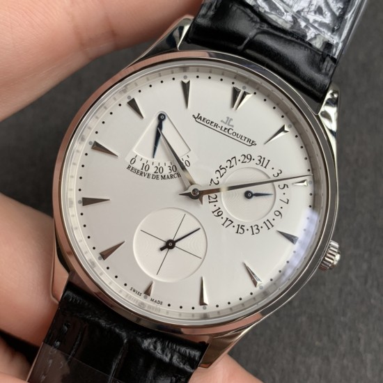 Jaeger LeCoultre - JL Reserve De Marche PR 39mm SS/LE White Stks YLF MY9015