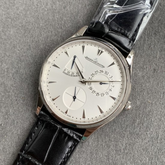 Jaeger LeCoultre - JL Reserve De Marche PR 39mm SS/LE White Stks YLF MY9015