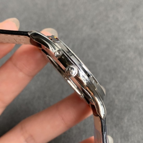 Jaeger LeCoultre - JL Master Ultra Thin Moonphase SS/LE White YLF MY9015