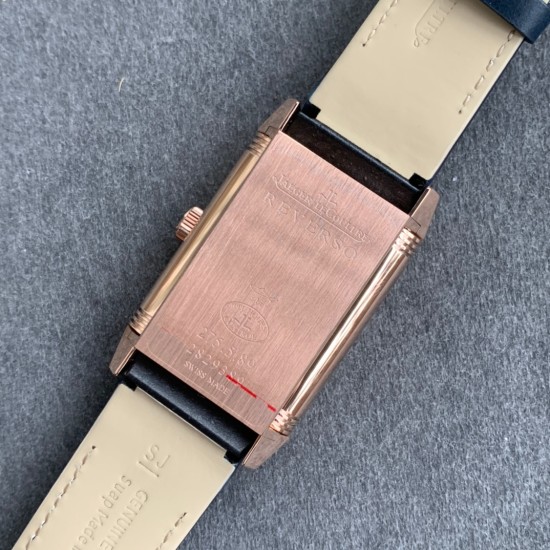Jaeger LeCoultre - Reverso Tribute 39mm Small Seconds RG/LE Blue MGF A854A