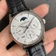 Jaeger LeCoultre - Master Ultra Thin Perpetual Calendar 39mm SS/LE White Dial V9F A868(Gold Moonphase)