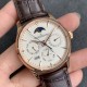 Jaeger LeCoultre - Master Ultra Thin Perpetual Calendar 39mm RG/LE White Dial V9F A868(Gold Moonphase)
