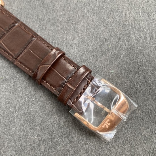 Jaeger LeCoultre - Master Ultra Thin Perpetual Calendar 39mm RG/LE White Dial V9F A868(Gold Moonphase)