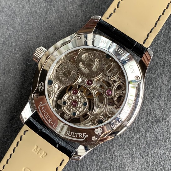 Jaeger LeCoultre - Master Multi-Functions 42mm SS/LE Skeleton Dial Tourbillon 