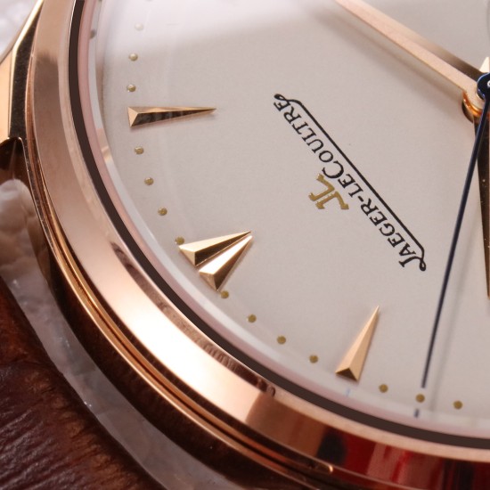 Jaeger LeCoultre - Master Ultra Thin 39mm Moonphase RG/LE White ZF A925 V2