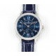 Jaeger LeCoultre - Master Ultra Thin Moonphase Ladies 34mm Diam SS/LE Blue Dial ZF 898A/1