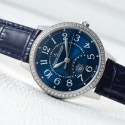 Jaeger LeCoultre - Master Ultra Thin Moonphase Ladies 34mm Diam SS/LE Blue Dial ZF 898A/1