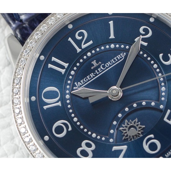 Jaeger LeCoultre - Master Ultra Thin Moonphase Ladies 34mm Diam SS/LE Blue Dial ZF 898A/1