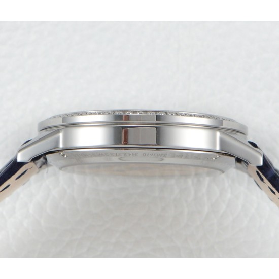 Jaeger LeCoultre - Master Ultra Thin Moonphase Ladies 34mm Diam SS/LE Blue Dial ZF 898A/1