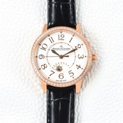 JAEGER LeCOULTRE- Rendez-Vous 34mm RG/LE White Dial ZF A898 Super Clone