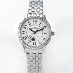 Jaeger LeCoultre - Master Ultra Thin Moonphase 34mm Diam SS/SS White ZF MY9015