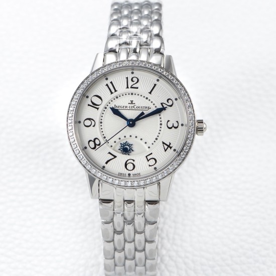 Jaeger LeCoultre - Master Ultra Thin Moonphase 34mm Diam SS/SS White ZF MY9015