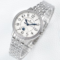 Jaeger LeCoultre - Master Ultra Thin Moonphase 34mm Diam SS/SS White ZF MY9015